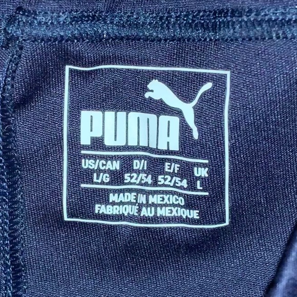 Puma Navy Blue Shorts (size - mens large) - Picture 2 of 2